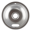 102AM Style A Large Heavy Duty Chrome Drip Bowl by Range Kleen