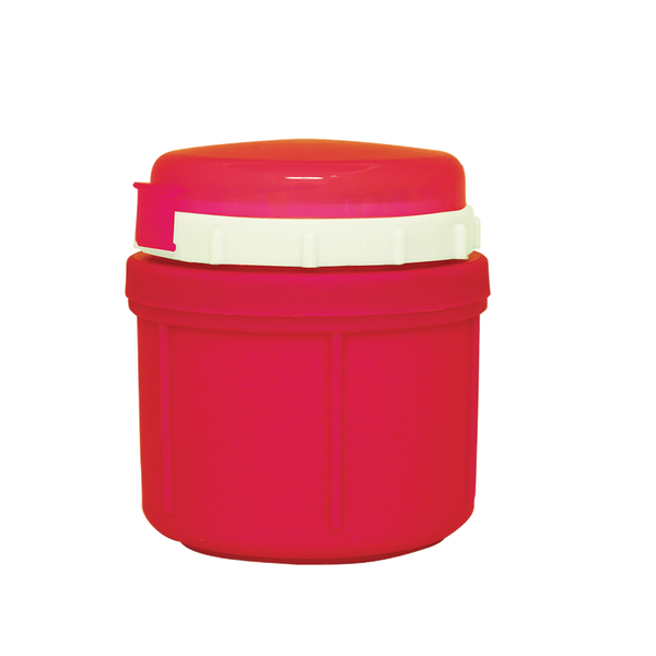 Photo of 10FJR 10 Ounce Insulated Cherry Red Food Jar Range Kleen image