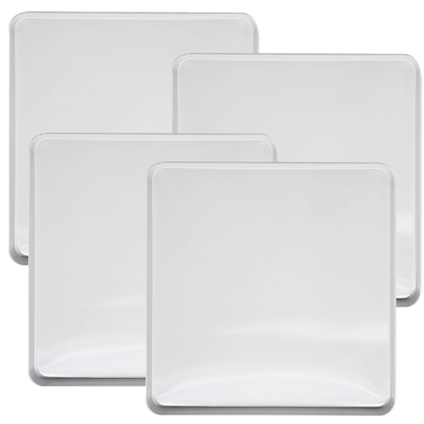 563 4 Pack White Square Burner Cover Set Range Kleen Gas Burner Cover –  RangeKleen