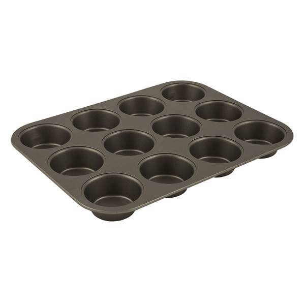B14M12 Nonstick 12 Cup Muffin Pan and Cupcake Pan Range Kleen – RangeKleen