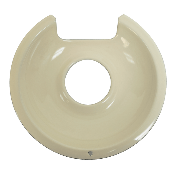 P105A Style D Small Heavy Duty Almond Porcelain Drip Pan