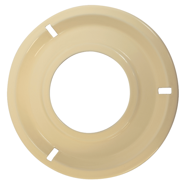 P300A Style G 8.25 Inch Round Heavy Duty Almond Porcelain Drip Pan