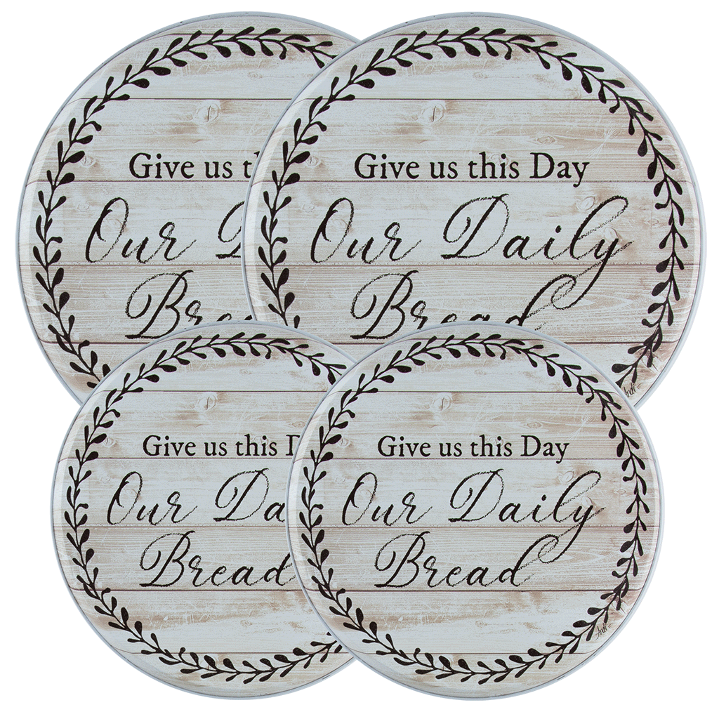 5132 4-Pack "Give Us This Day" © Andi Metz Round Burner Covers