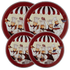 5134 4-Pack "Portly Chefs" © Elizabeth Medley Round Burner Covers