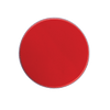5135 4-Pack Round Solid Red Burner Cover Set