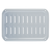 BP106XW 2-Piece White Porcelain Air Fry Bake and Broil Pan Junior Range Kleen