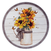 SM1720BL5136 5 Piece Set: 17 x 20-Inch Black Matte Counter Mat and 4-Pack Garden Harvest Burner Covers