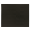 black counter mat on plain background