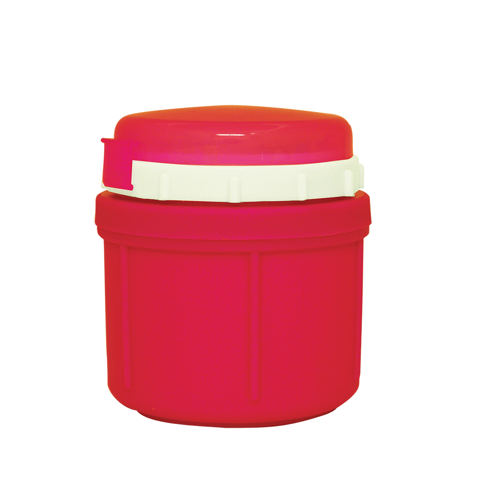 Range Kleen Go Go Foam Insulated Food Jar, 10 oz, Cherry Red