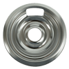 113A Range Kleen Small Heavy Duty Chrome Westinghouse Replacement Drip Bowl