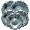 12565X Style A 5-Pack Economy Plated Drip Bowls Range Kleen