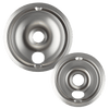 139402XCD5 Style B 2 Pack Heavy Duty Chrome Drip Bowls