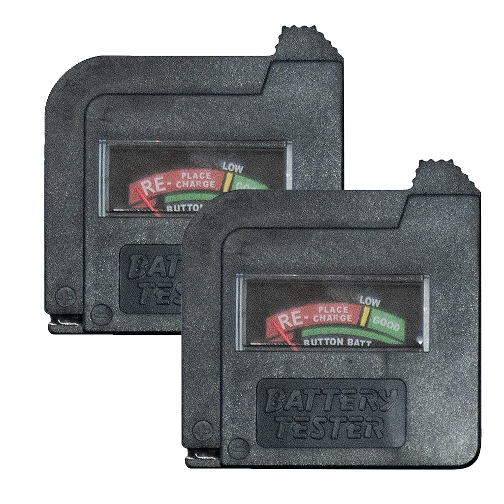 4030 2 Pack Battery Tester Range Kleen