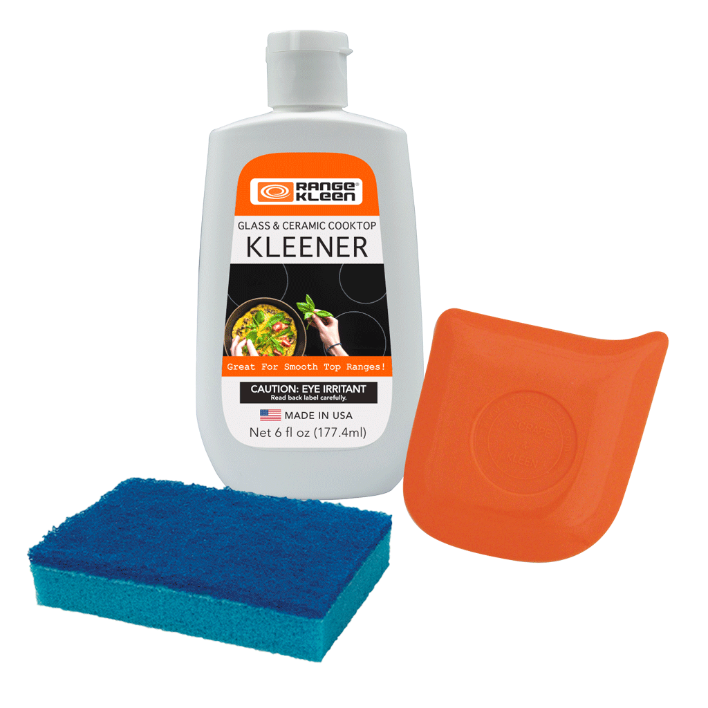 50004  3 Piece Glass and Ceramic Range Cleaning Kit by Range Kleen