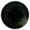 5056 Ivy Embossed Black 4 Pack Round Burner Covers Licensed Designs by Joanne Fink-Zenspirations