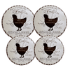 5106 4 Pack Farm Fresh Licensed Round Burner Covers by Andi Metz courtesy of SunDance Graphics