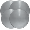 550-4 4 Pack Stainless Steel Round Burner Cover Range Kleen