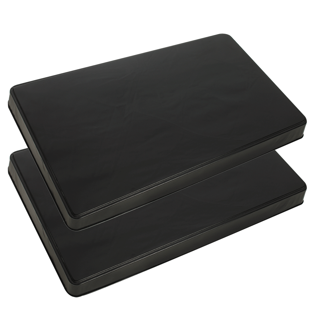 Stove Burner Covers, Black, 10.6x10.6 (8 Packs)