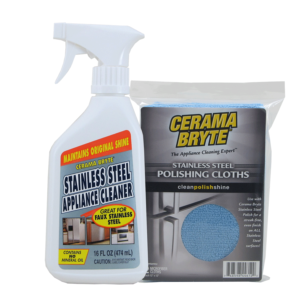 718R CeramaBryte Stainless Steel Cleaning Kit