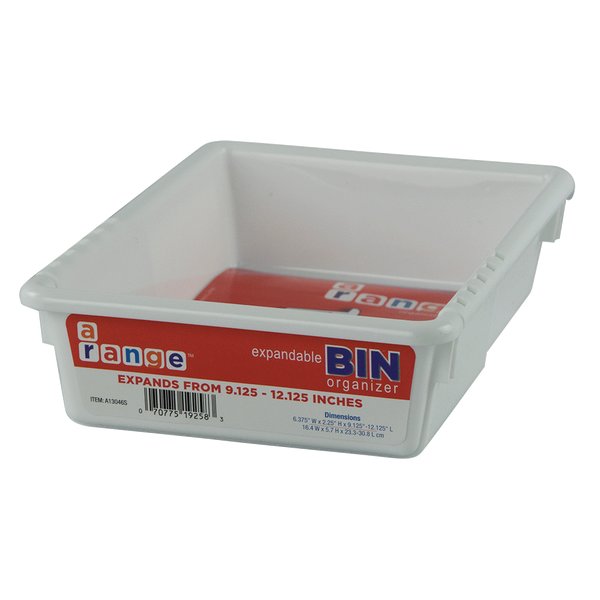 A13046S Expandable Bin Organzier 6 x 9-12 inches Range Kleen