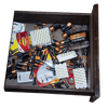 A5101BB 104+ Compartment Slim Line Battery Organizer