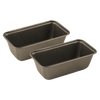 B10ML 2 Pack Non-Stick Mini Loaf Pan Range Kleen sitting side by side