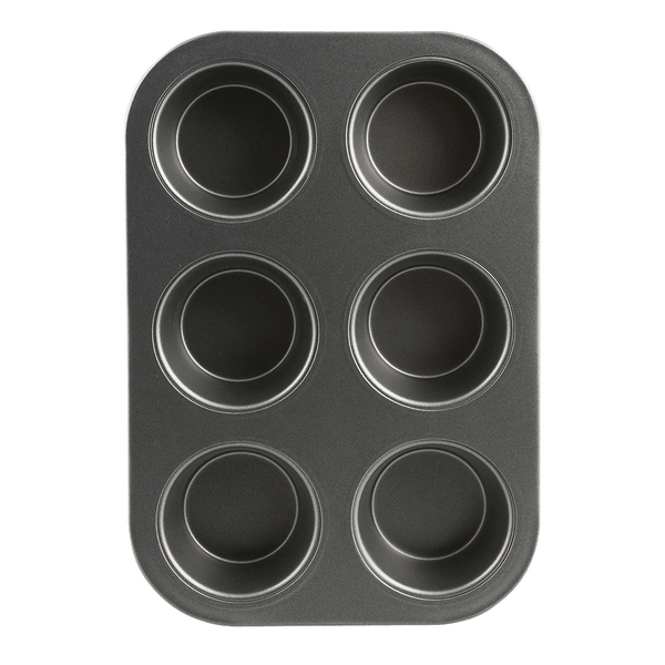 B13M6 Non-Stick 6 Cup Muffin and Cupcake Pan Range Kleen