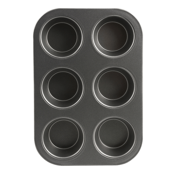 B13M6 Non-Stick 6 Cup Muffin and Cupcake Pan Range Kleen