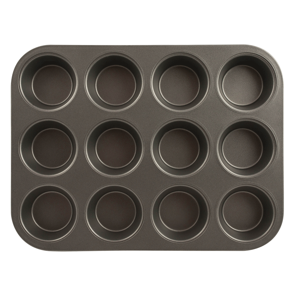 B14M12 Non-Stick 12 Cup Muffin and Cupcake Pan Range Kleen