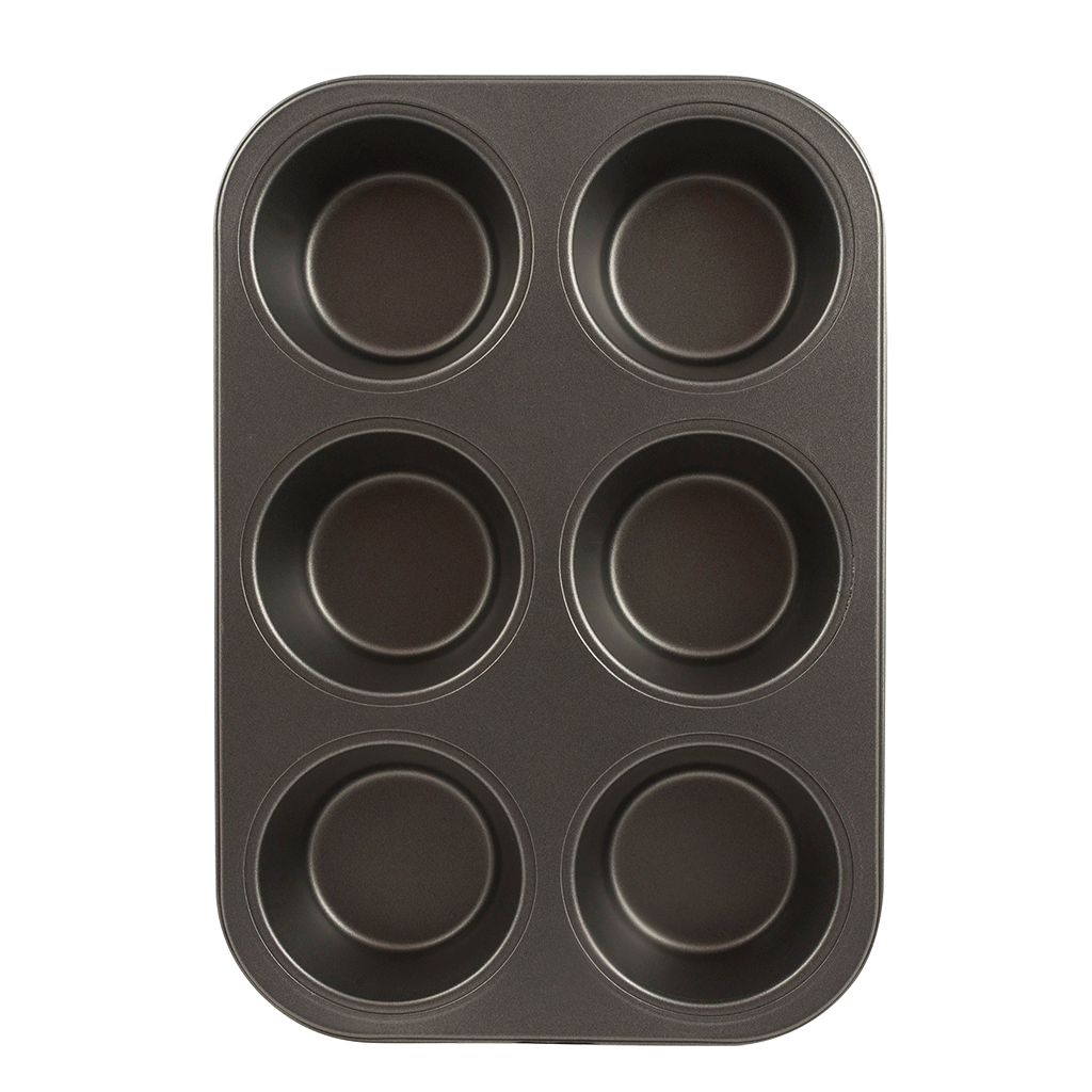 B29JM Non-Stick 6 Cup Jumbo Muffin Pan Range Kleen