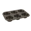 B29JM Non-Stick 6 Cup Jumbo Muffin Pan Range Kleen side view