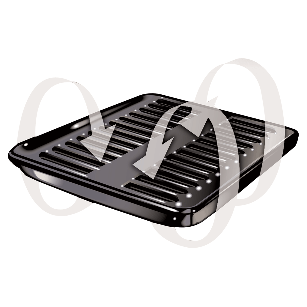 BP102S 2 Piece Convection Air Fry Bake and Broiler Pan