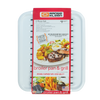 BP102XW 2 Piece White Porcelain Air Fry Bake and Broiler Pan