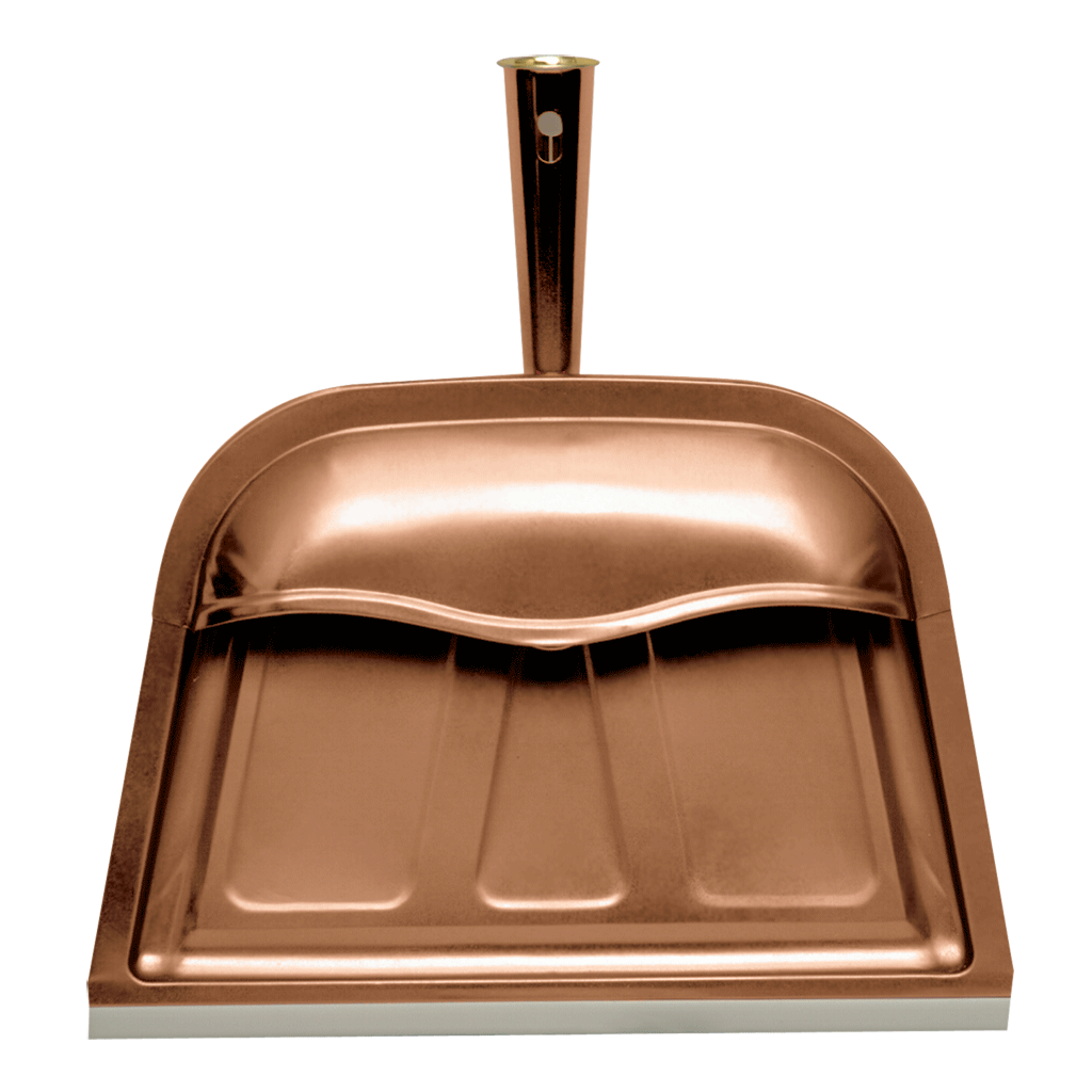 DP1CP Copper Colored Hooded Dust Pan Range Kleen
