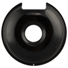 P104 Style E Large Heavy Duty Black Porcelain Drip Pan Range Kleen