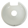 P106W Style D Large Heavy Duty White Porcelain Drip Pan