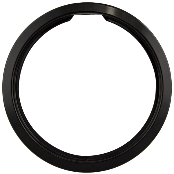 PR8 Style E Large Heavy Duty Black Porcelain Trim Ring Range Kleen