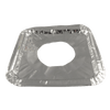 R201F8 Drip Bowl Gas Square Foil Liners 8 Pack