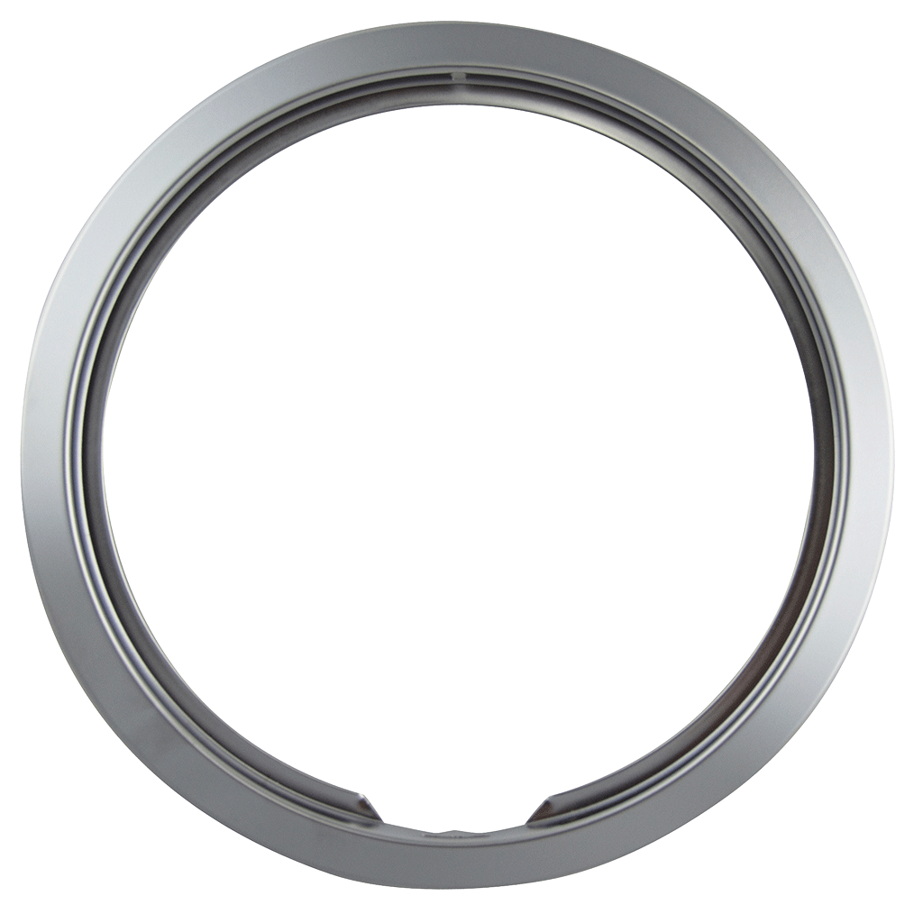 R8U Style E Large Heavy Duty Chrome Trim Ring Range Kleen