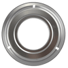 RGP300 Style G 8.25 Inch Round Heavy Duty Chrome Drip Pan Range Kleen