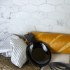 SR8BF Black Melamine Spoon Rest Range Kleen