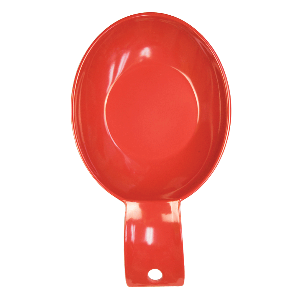 SR8BN Red Melamine Spoon Rest Range Kleen