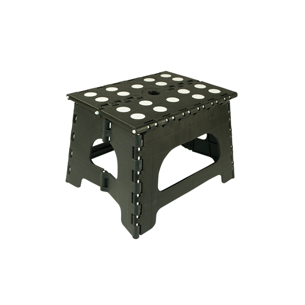 SS1B 1 Step Folding Black Step Stool Range Kleen