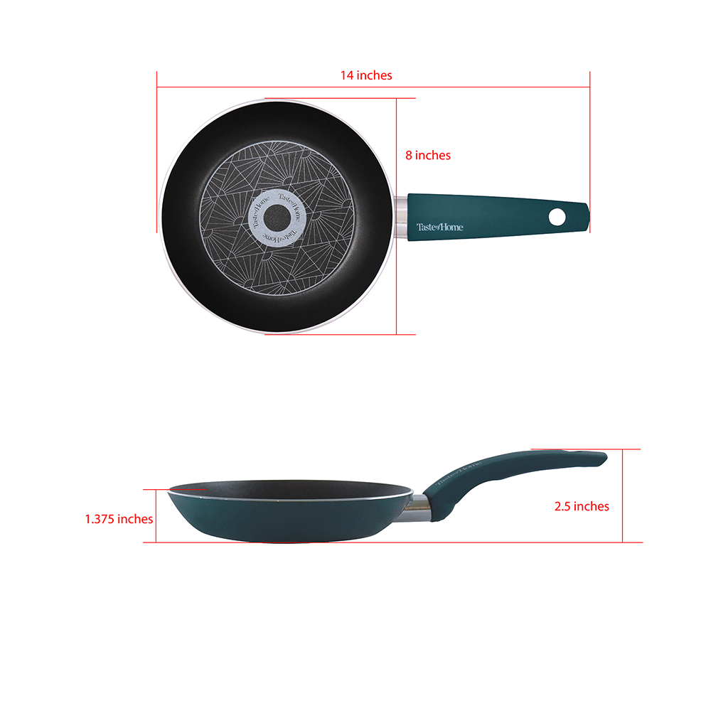 Taste of Home 8-Inch Non-Stick Aluminum Skillet