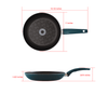 TC117A 11 Inch Nonstick Aluminum Skillet by Taste of Home