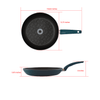 TC119A 12.5 Inch NonStick Aluminum Skillet by Taste of Home