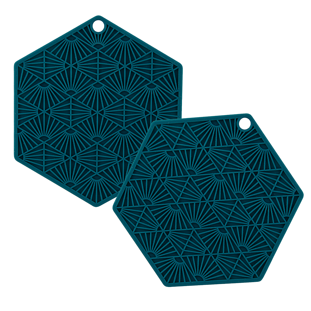TD1007 2 Piece Silicone 3 in 1 Tool in Sea Green by Taste of Home
