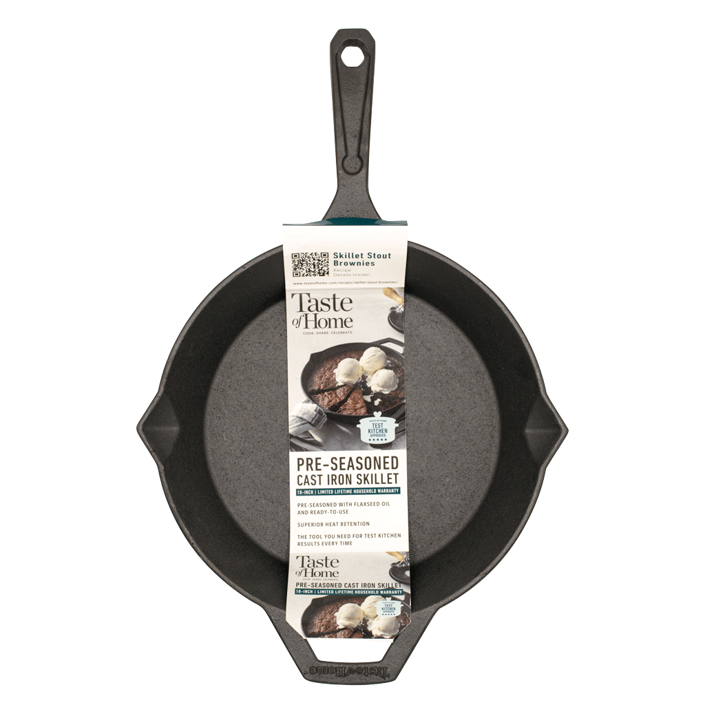 Taste of Home 7 Quart Enameled Cast Iron Dutch Oven with Grill Lid, 7 Quart  - Foods Co.
