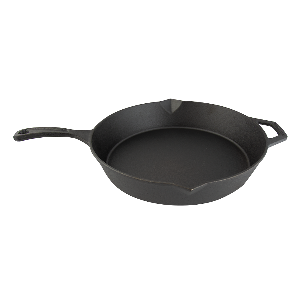 https://www.rangekleen.com/cdn/shop/products/TF118E_12in_Preseasoned_cast_Iron_Skillet_angled-view.png?v=1667493280