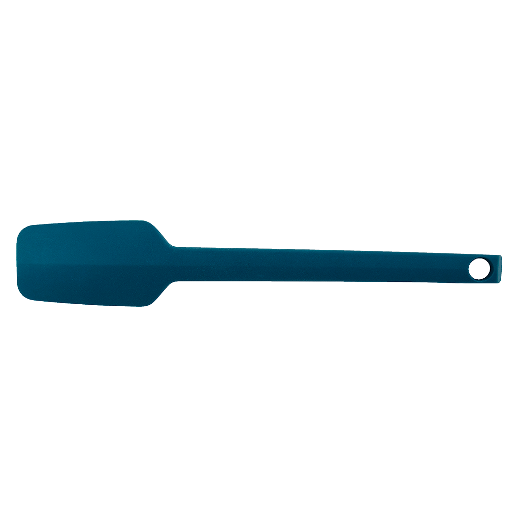 TG554A Nylon Slotted Spoon in Sea Green and Charcoal Gray by Taste